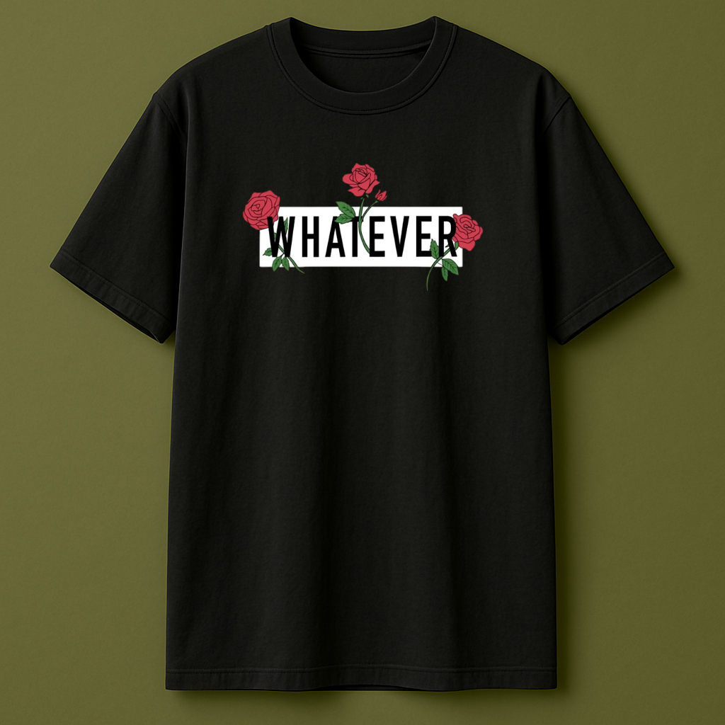 Whatever Graphic Tee - Oversized