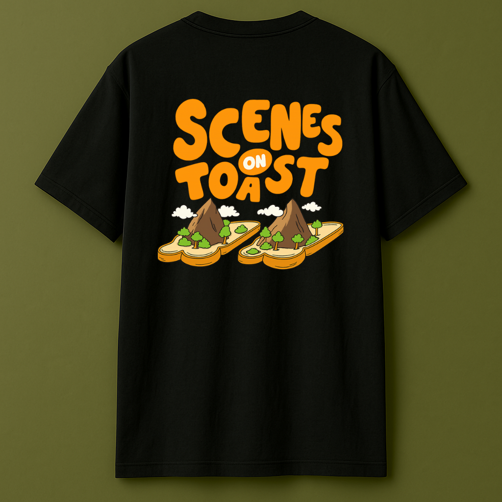 Scenes on Graphic Tee - Oversized