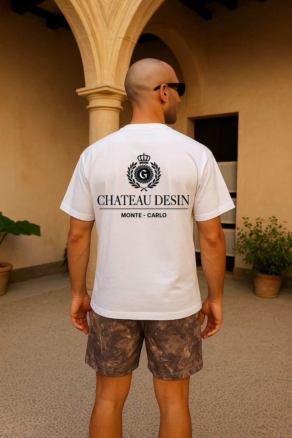 Chateau Graphic Tee - White