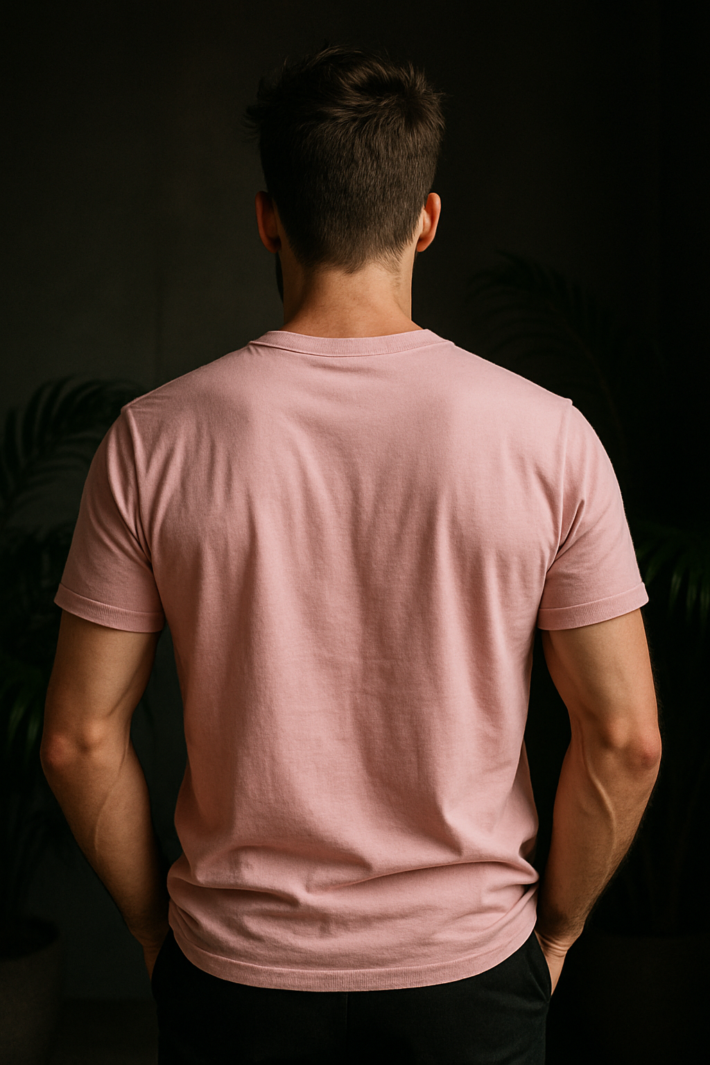 Light pink Regular fit Cotton T-Shirt